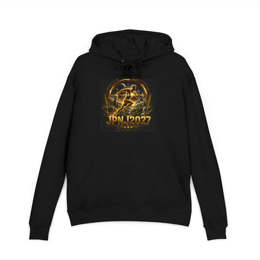 JPNJ2027 Gold Anatomical Lungs Hoodie